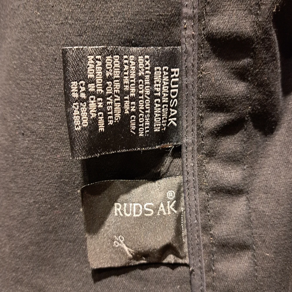 RUDSAK Black Jacket with Classic Collar - Picture 7 of 9